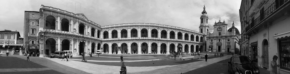 View of historical building in city