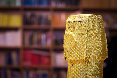 Close-up of open book