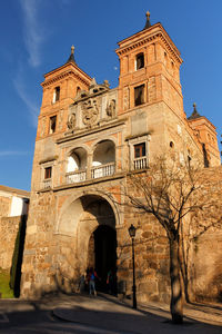 View of historical building against clear sky