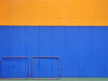 Full frame shot of yellow wall