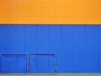 Full frame shot of yellow wall