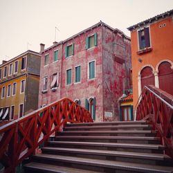 Low angle view of staircase