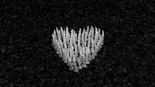 Close-up of heart shape