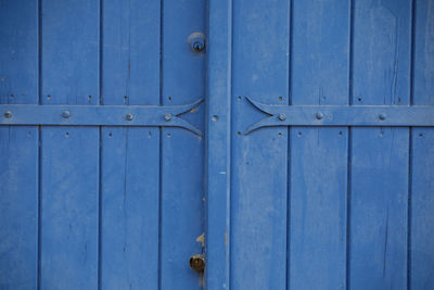 Full frame shot of wooden door