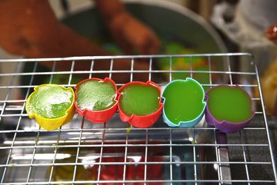 Close-up of multi colored fruits for sale