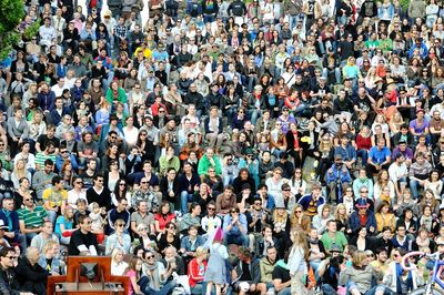 Audience in concert