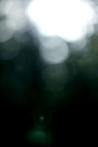 Defocused image of lights