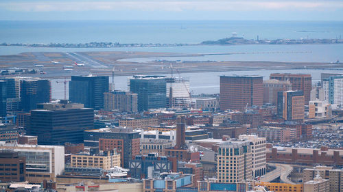 Cityscape against sky
