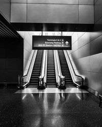 Interior of subway station