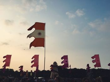 Low angle view of building against sky
