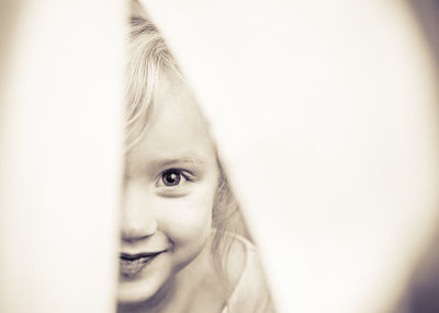 Portrait of smiling boy