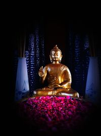 Buddha statue in temple