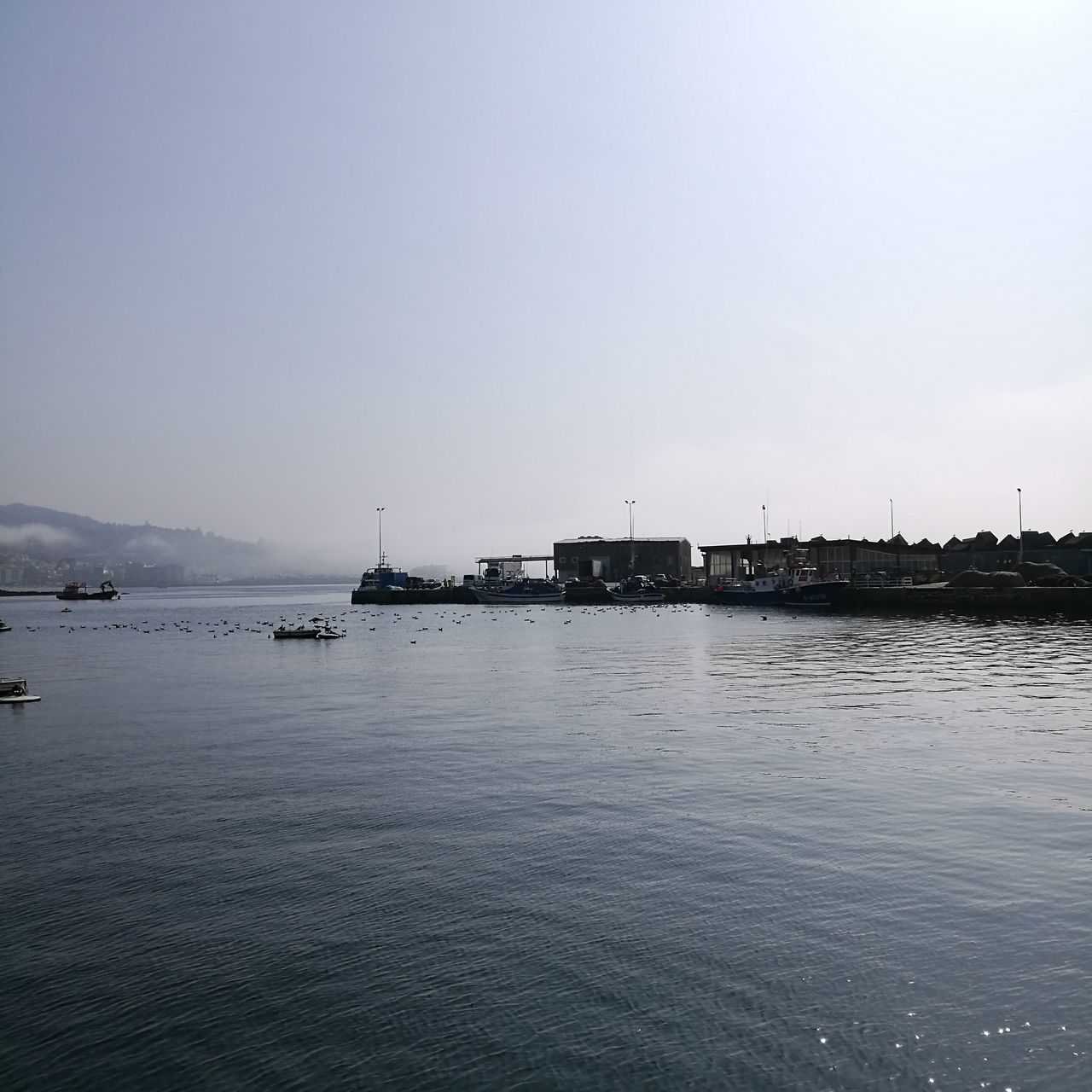 water, waterfront, copy space, clear sky, tranquil scene, tranquility, calm, sea, scenics, rippled, nature, beauty in nature, blue, outdoors, solitude, ocean, no people, remote, harbor, distant