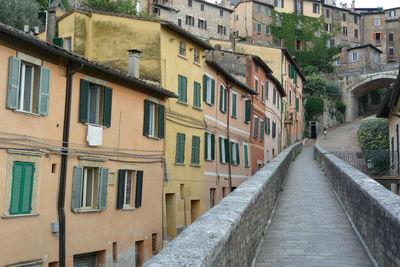 Street amidst buildings in city