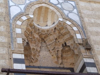 Low angle view of a temple