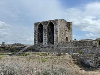Old ruin of methoni castle 
