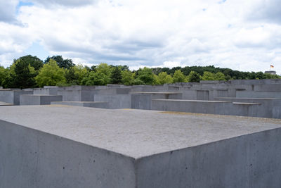 View of concrete structure against sky