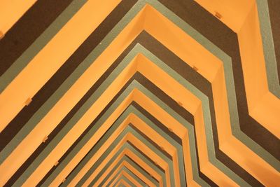 Full frame shot of orange structure