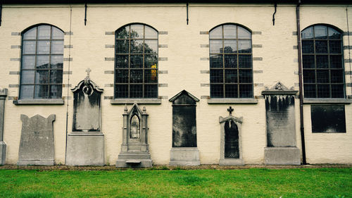 Facade of old building