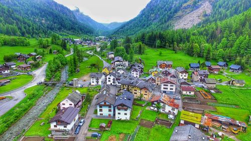 Aerial view of a city