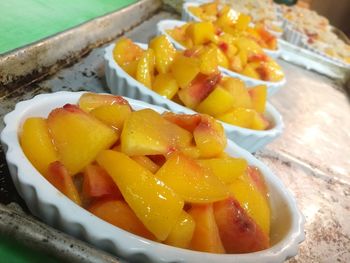 Close-up of fruits in bowl