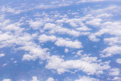 Low angle view of clouds in sky