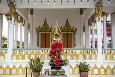 Interior of church