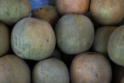 Full frame shot of fruits for sale at market stall