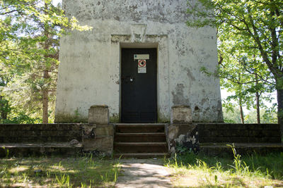 Entrance of old building