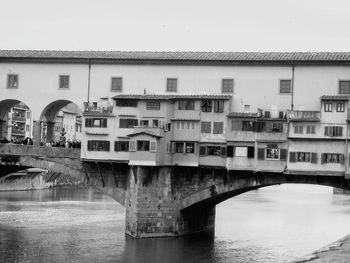 Reflection of built structures in water