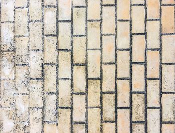 Full frame shot of paving stone