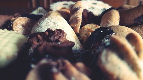 Full frame shot of bread