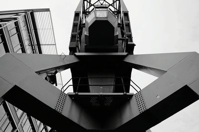 Low angle view of built structure against sky