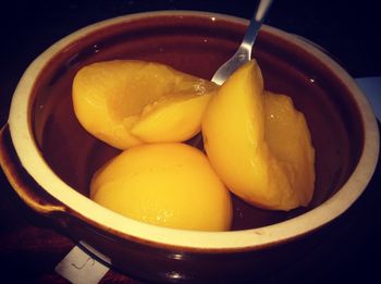 Close-up of fruits in bowl