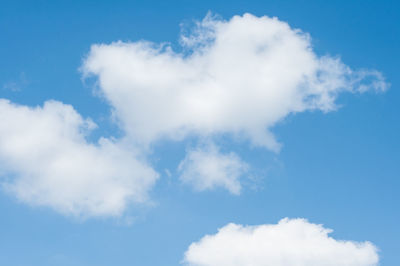 Low angle view of clouds in sky