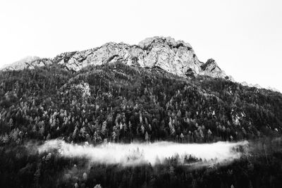 Scenic view of mountain against sky