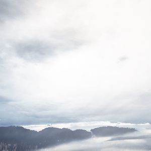 Scenic view of clouds against sky