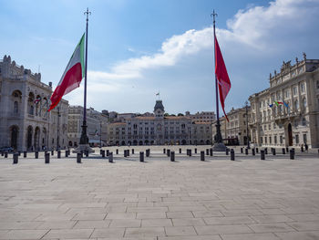 Unità d'italia square in trieste