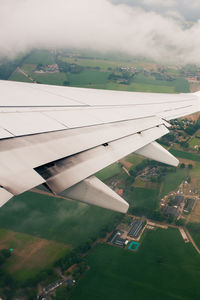 Aerial view of landscape