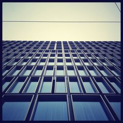 Low angle view of modern building