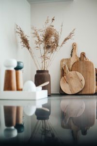 Close-up of food on table at home