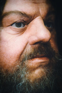 Close-up portrait of a man