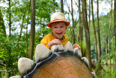 Good leisure for a child. teaching a child through play.