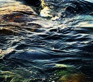 Full frame shot of rippled water