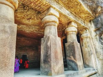 View of historical building