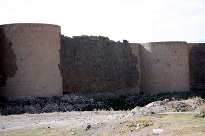 View of fort against the sky