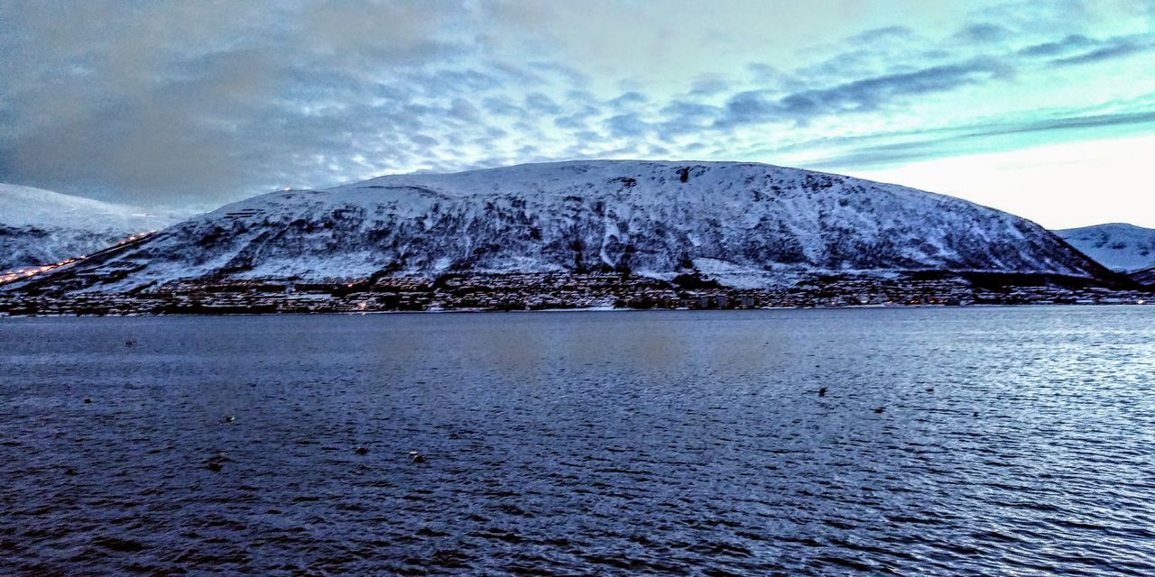 nature, sky, beauty in nature, mountain, no people, tranquility, outdoors, scenics, tranquil scene, landscape, day, cloud - sky, cold temperature, snow, winter, water, iceberg