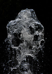 Close-up of splashing water