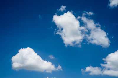 Low angle view of clouds in sky