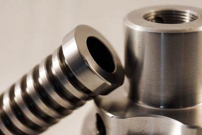 Close-up of machine part